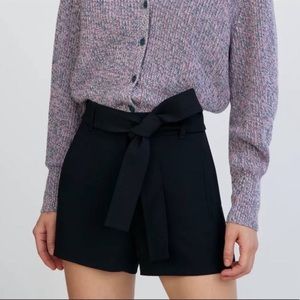 ARITZIA Wilfred Jallade Tie-Front Shorts | Black 00